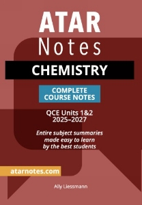 ATAR Notes: QCE Chemistry 1&2 (2025-2027)