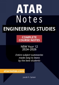 ATAR Notes: HSC Engineering Studies Year 12 (2024-2026)