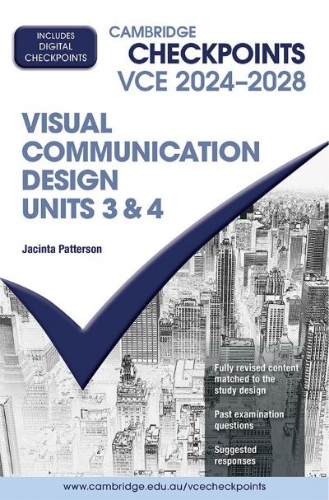 Checkpoints VCE Visual Comm Design 3&4 2024-28