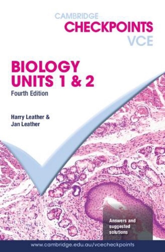 Checkpoints VCE Biology 1&2 4E