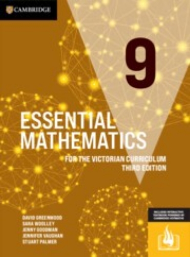 Cambridge VIC Essential Maths Yr 9 (Print & Digital) 3E