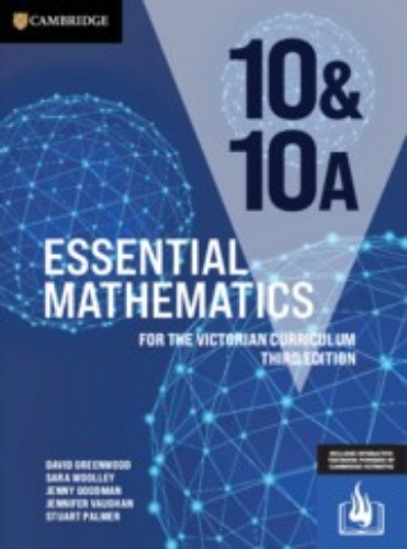 Cambridge VIC Essential Maths Yr 10 10A (Print & Digital) 3E