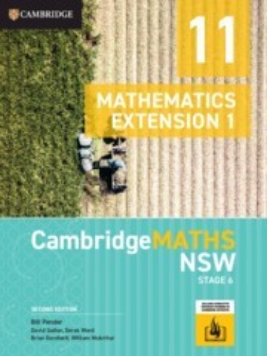 Cambridge NSW Maths Extension 1 Yr 11 (Print&Digital) 2E