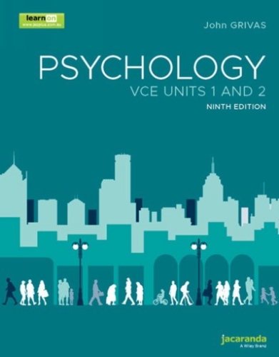 Jacaranda VCE Psychology 1&2 (Print LearnON) 9E