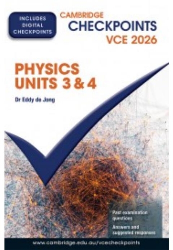 Checkpoints VCE Physics 3&4 2026