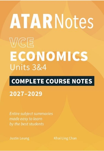 ATAR Notes: VCE Economics 3&4 (2027-2029)
