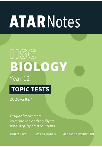 ATAR Notes Topic Tests: HSC Biology Year 12 (2026-2027)