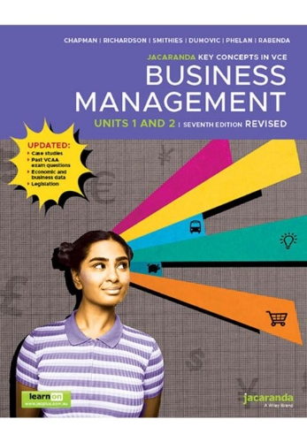 Key Concepts VCE Bus Managemt 1&2 Revised (Print LO) 7E